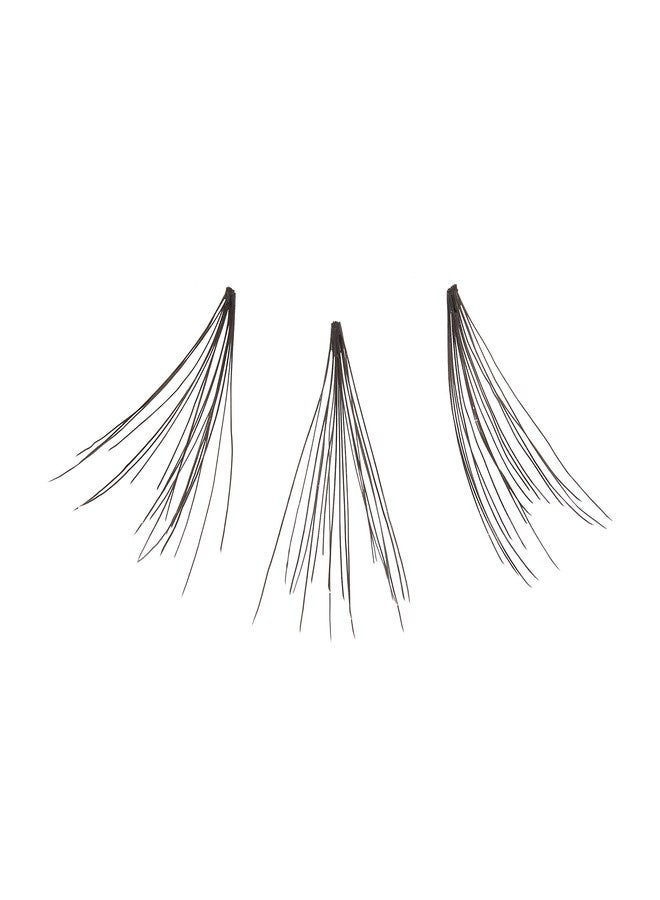 i.Envy i-ENVY 2X Volume 3D Ultra Black Individual Lashes (3 PACK, Knot Free - Long) - Image 5
