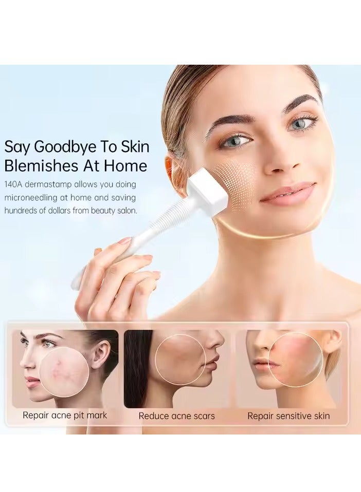 في كان ختم ديرما بإبرة دقيقة قابلة للتعديل تحتوي على 140 إبرة - Image 3