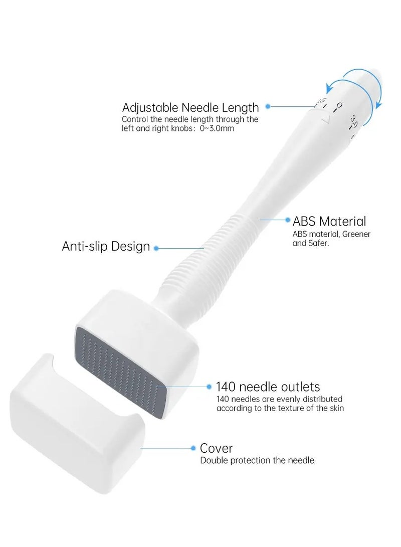 في كان ختم ديرما بإبرة دقيقة قابلة للتعديل تحتوي على 140 إبرة - Image 1