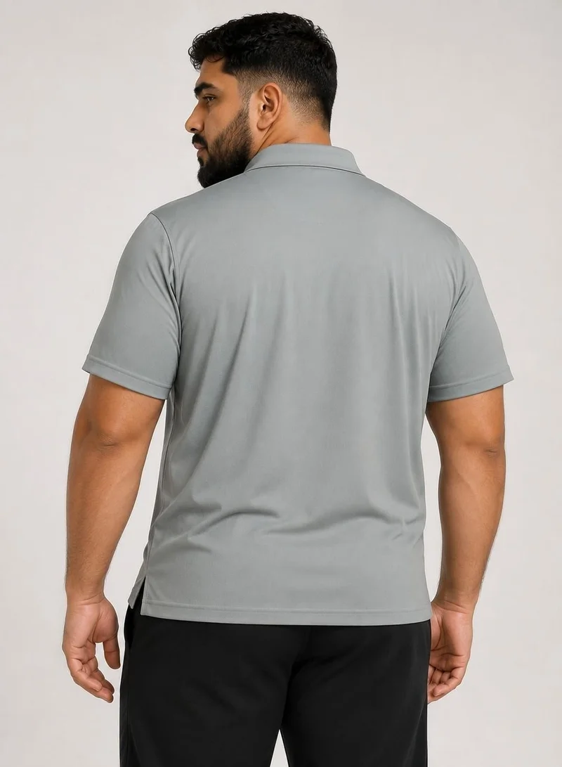 بريما إيس رجالي Polo الهواء الطلق والنشاط لاكشري Grey