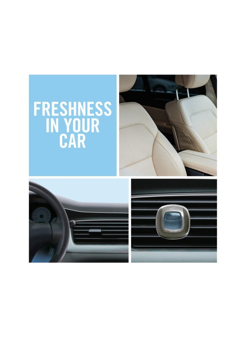 febreze - Febreze Car Vent Clip Refill Cotton Fresh Scent 2ml - Image 1