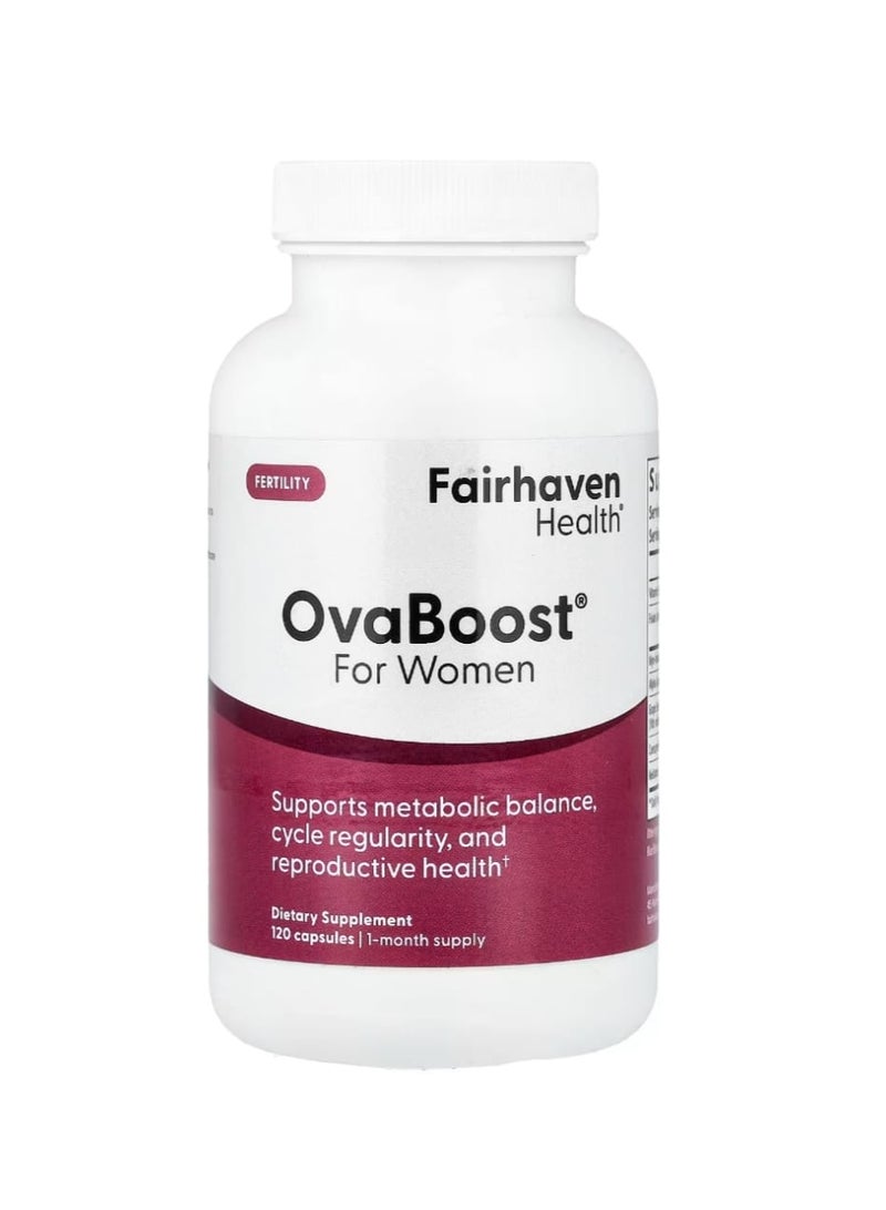 fairhaven health OvaBoost For Women 120 Capsules - Image 1