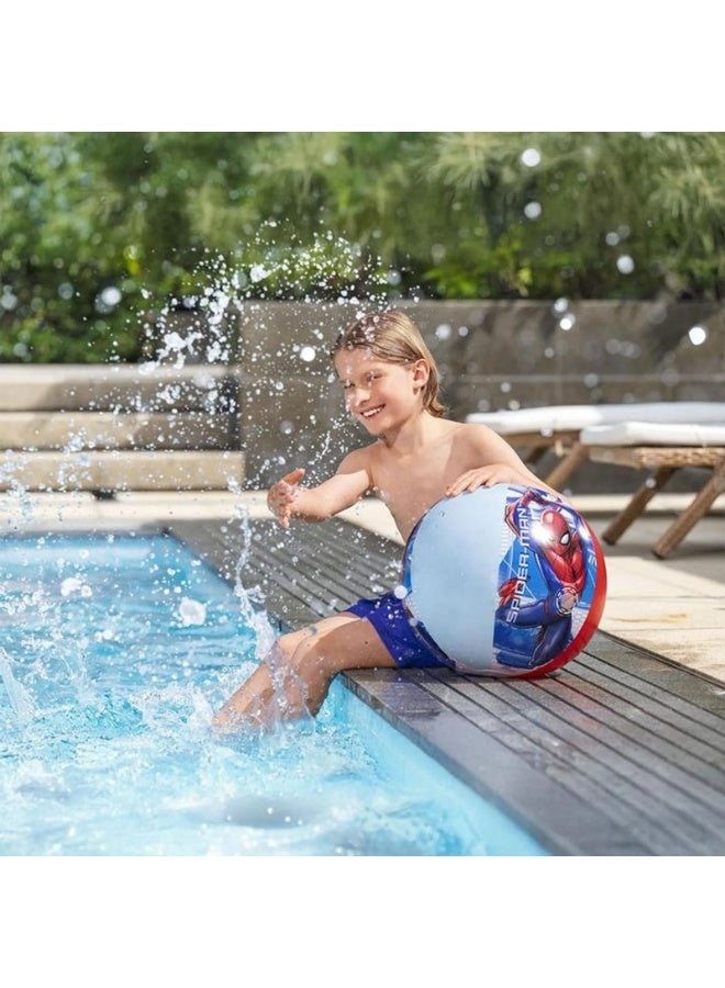 Bestway 51cm Inflatable Beach Ball for Kids - Lightweight and Durable for Play in the Pool, Sea, and Garden - Easy to Inflate and Store - Fun Water Toy for Children - 98002 - Image 2