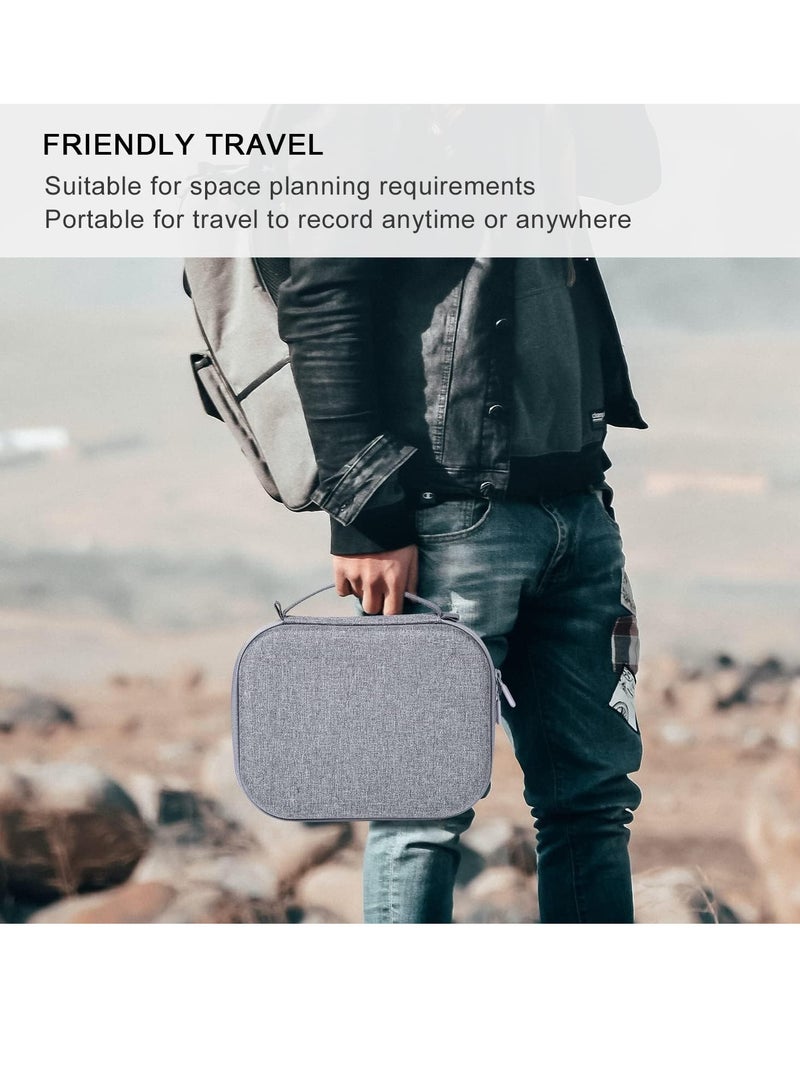 SYOSI Original Mavic Mini 2 Carrying Case Storage Bag Hard Shell Box for DJI Mini 2 Drone Accessories Large Capacity Storage Travel Box Compatible with DJI Mini 2 Drone and Full Combo Accessories (Grey) - Image 2