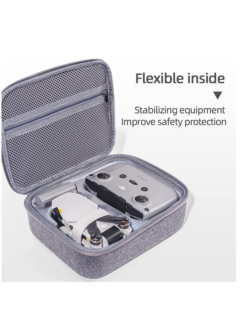 SYOSI Original Mavic Mini 2 Carrying Case Storage Bag Hard Shell Box for DJI Mini 2 Drone Accessories Large Capacity Storage Travel Box Compatible with DJI Mini 2 Drone and Full Combo Accessories (Grey) - Image 5