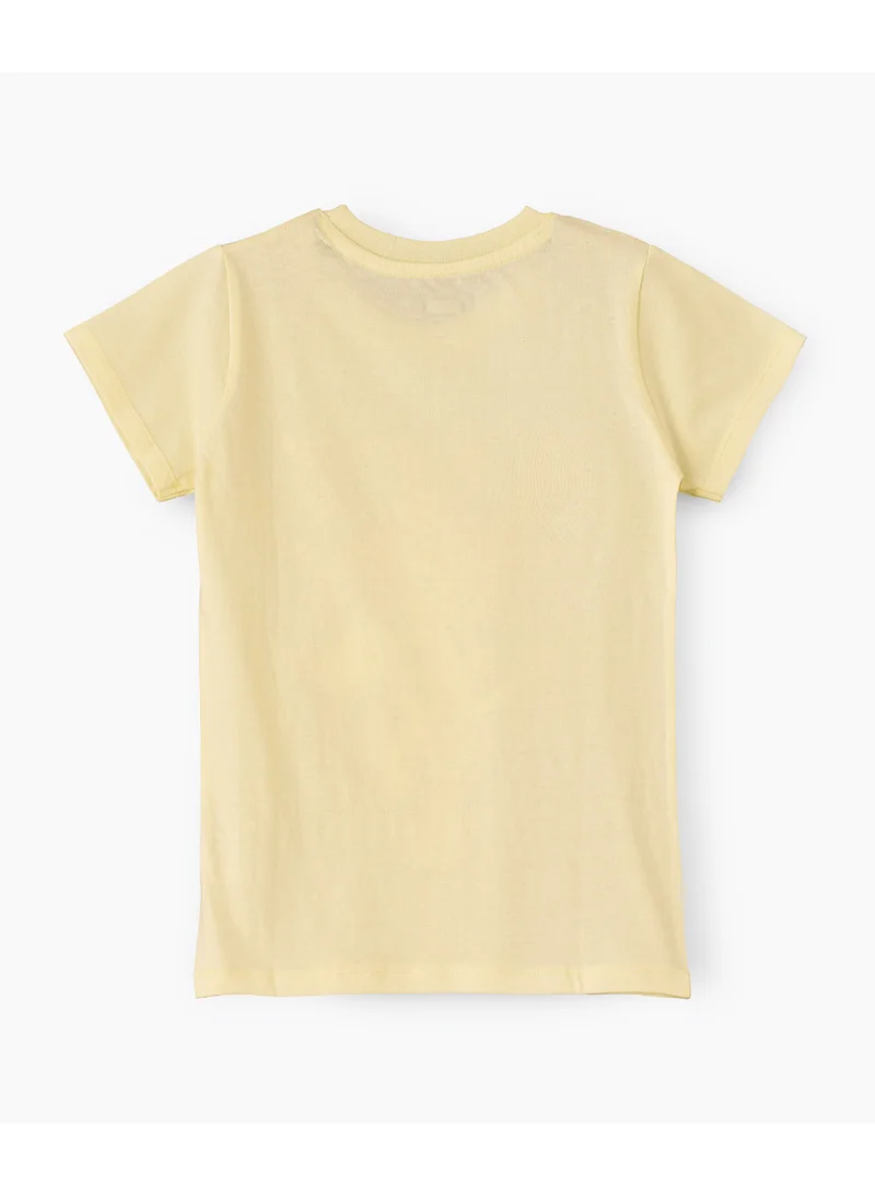 سونيك Amy Graphic Print Round Neck Girls T-Shirt