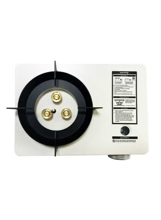 ELTRAZONE Infrared Single Burner Gas Stove – Portable & Compact, Smart Outdoor Cooking for Camping, RV, Hotels, Household Use, Electric Butane Stove for Travel & Power Cooking  - Image 1