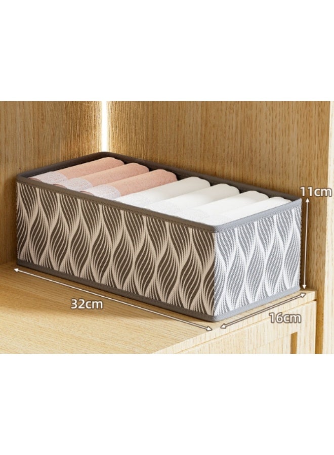 Noon East Storage Basket Grey Fabric 3 pieces 32x16x11 cm - Image 5