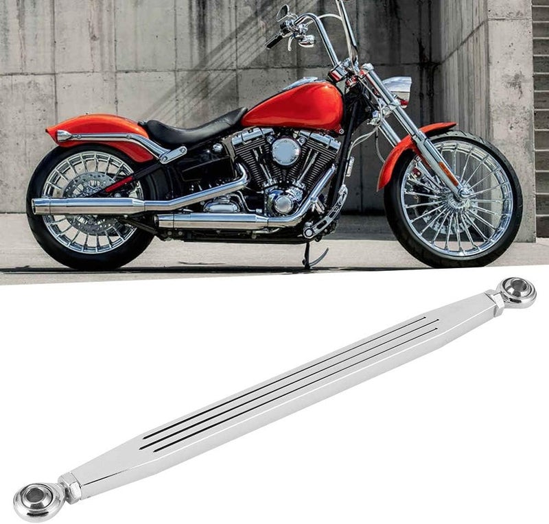 300mm/12in Stripe Long Type Gear Shift Arm Lever Linkage Link Rod, Gear Shift Linkage Shifter Bar, Adjustable Gear Shift Change Rod with Aircraft - Quality Rod Ends, Precision Alum - Image 4