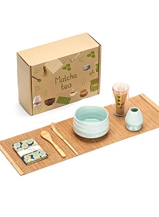 7 Piece Matcha Tea Set, Matcha Stirring Set, Matcha Bowl Set, Matcha Ceremony Set (Teal) - pzsku/Z0ECAB1ABDE6420D88EE2Z/45/_/1703571903/02c9ff6e-e869-4d45-873d-19d1d3d81e7d