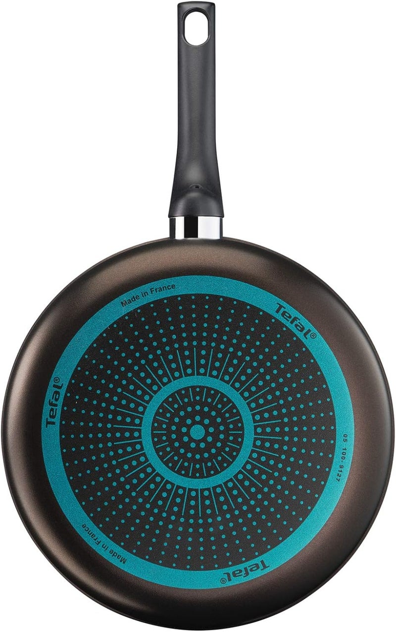 T-fal Tefal Easy Cook & Clean B5543302 Non-Stick Frying Pan with Lid Suitable for All Heat Sources Except Induction, Aluminium, N/C - Image 3