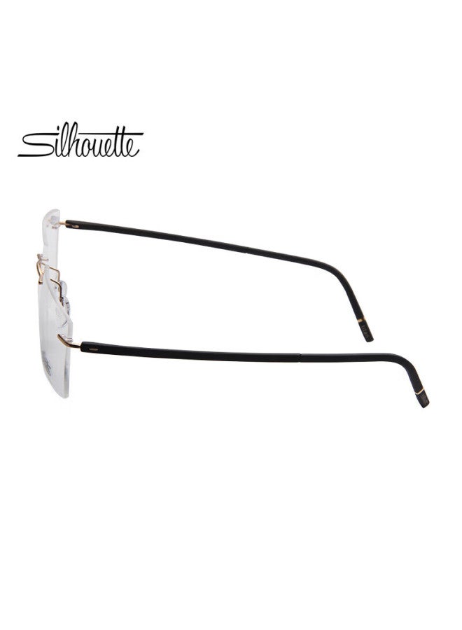 Silhouette إطار نظارات بصري خفيف الوزن من التيتانيوم بدون إطار للرجال والنساء 5567 سيلويت لنظارات طبية لقصر النظر - Image 3
