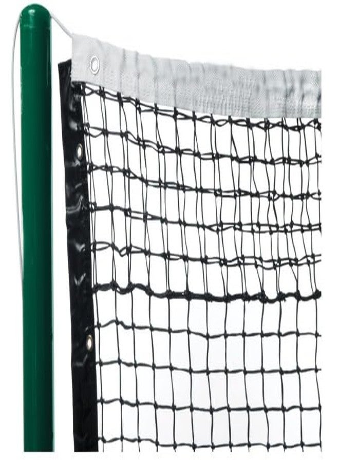 SAFETY ZONE HDPE Lawn Tennis Net Tournament Quality with Wire Rope (2MM - Single) - Image 1