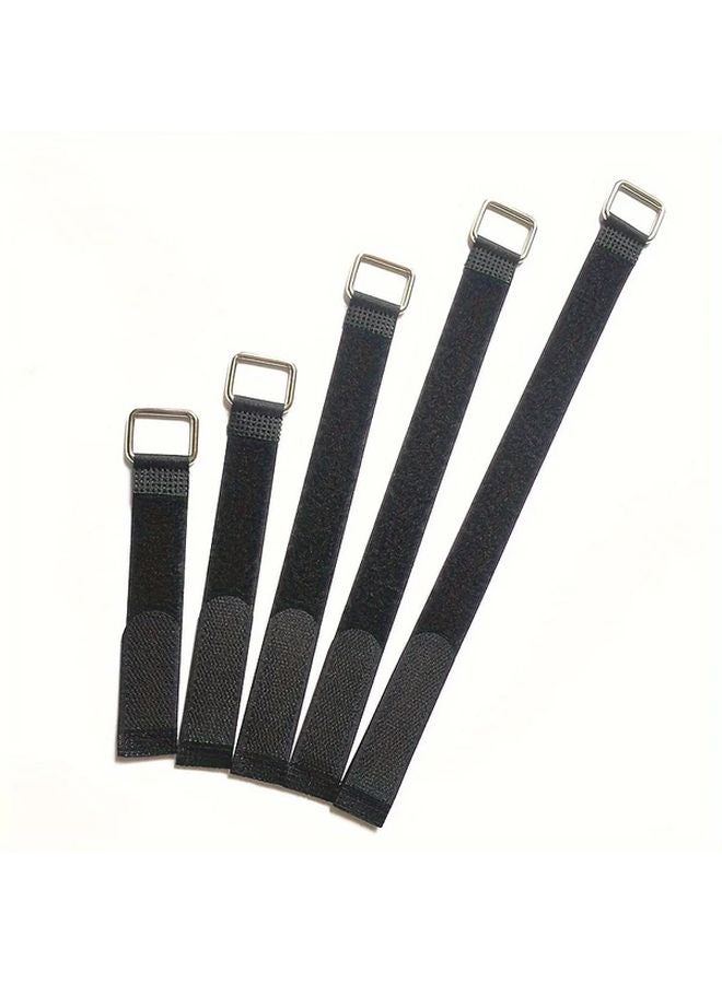 Heavy Duty Black Braided Belt 1 18x19 69 Inch Adjustable Strap For Industrial Medical Outdoor - Image 2