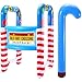 Arrowbash 2 Pcs Over The Hill Birthday Decorations Inflatable Walker and Cane Blow up Humorous Funny Gag Gifts for 40th 50th 60th Old People Birthday Party DecorOld Fart - Image 2
