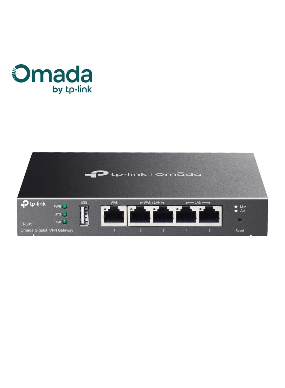 TP-LINK ER605 Omada Gigabit VPN Router, Integrated Into Omada SDN