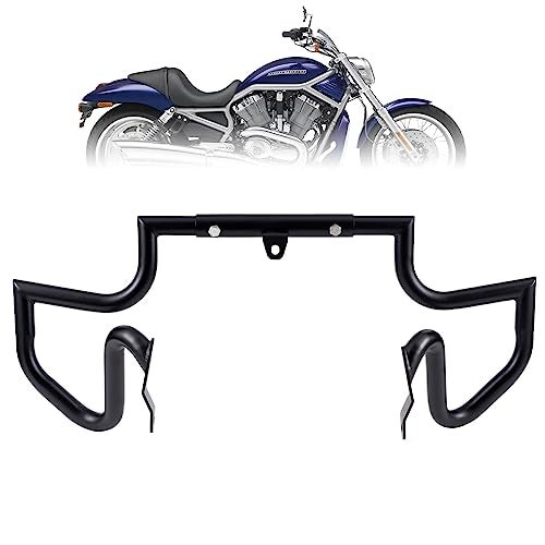 Kinglemc Crash Bar Engine Guard Highway Freeway Bar for Harley V-Rod Vrod Night Rod Muscle VRSC VRSCF VRSCA (Black) - Image 1