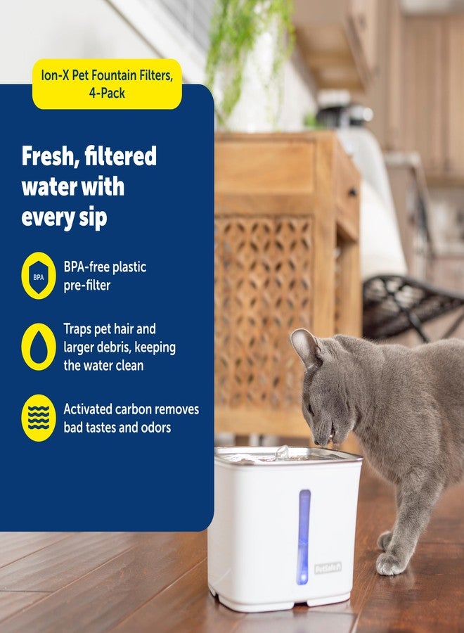 بيت سيف عبوة فلاتر نافورة الحيوانات الأليفة PetSafe Ion-X (4 قطع) - Image 2