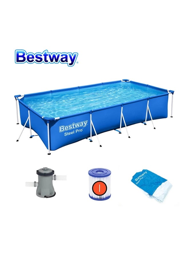 Bestway Family Splash Frame Pool Set( Filter Pump) 400mx211x81cm 5700l -26-56424 - Image 2