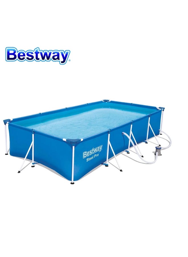Bestway Family Splash Frame Pool Set( Filter Pump) 400mx211x81cm 5700l -26-56424 - Image 1