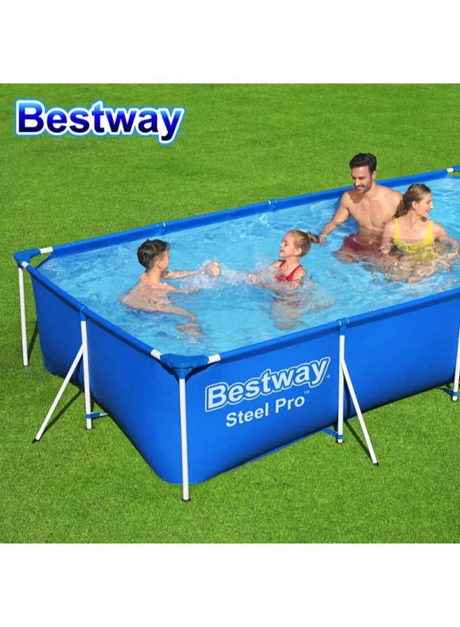 Bestway Family Splash Frame Pool Set( Filter Pump) 400mx211x81cm 5700l -26-56424 - Image 4