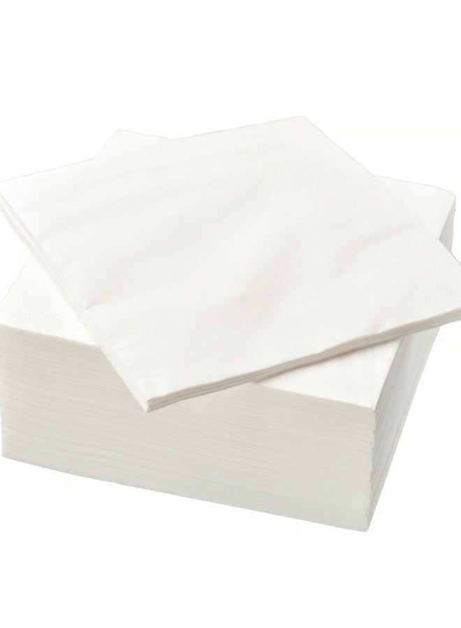 Ikea Paper napkins, white, 40x40 cm - Image 1
