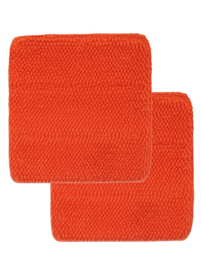 Qaestfy Pack of 2 Chenille Pad Refill Compatible with QAE011 Wall and Baseboard Cleaner Tool with Long Handle Model QAE015 - Image 1