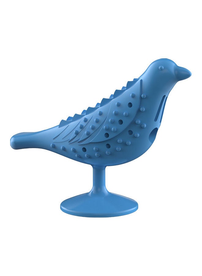 NIBEMINENT Cat Fodder Leaky Feeder Pet Blue 13 x 5.50 10cm