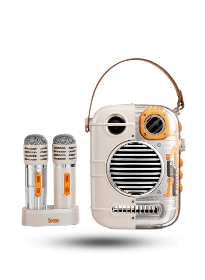 Divoom Spark Pro Portable Bluetooth Speaker with Dual Microphone Karaoke Function High Quality Sound - Image 1