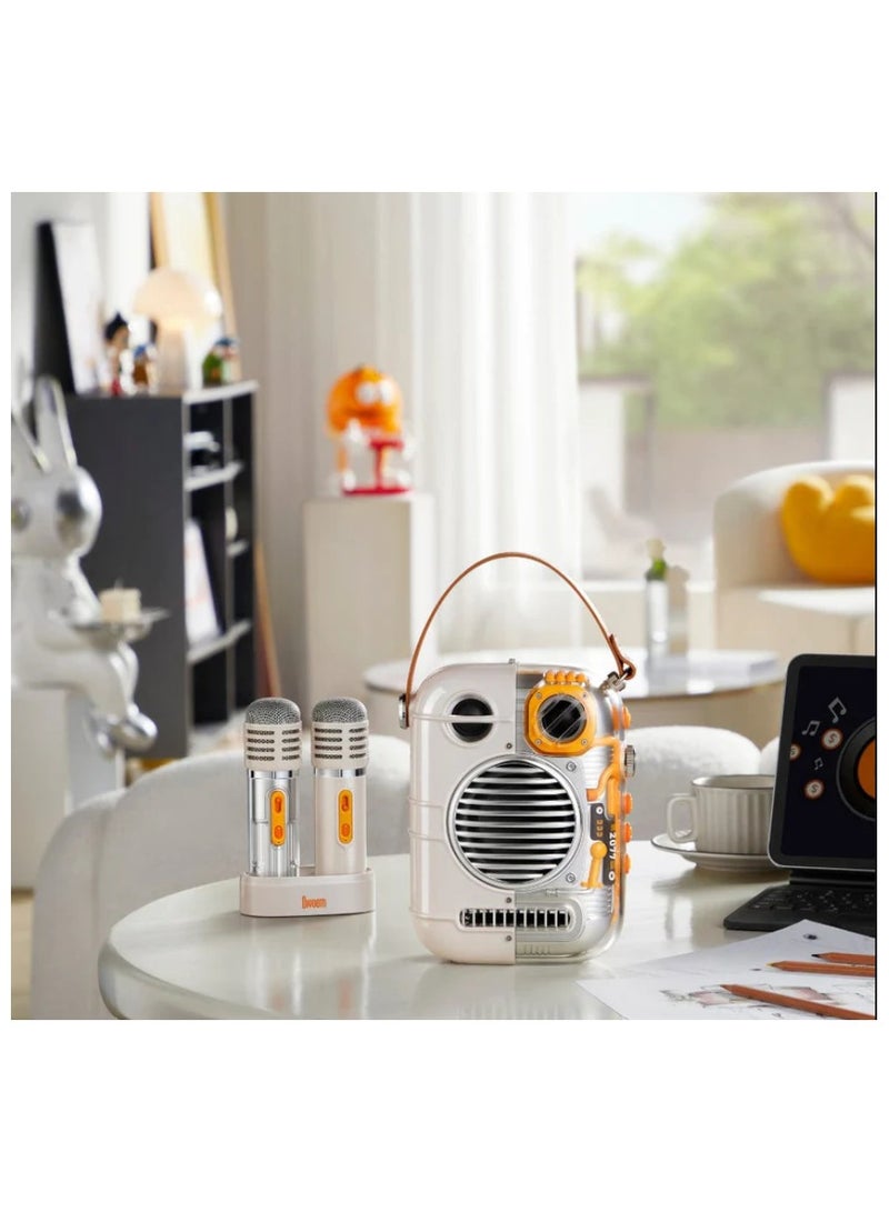 Divoom Spark Pro Portable Bluetooth Speaker with Dual Microphone Karaoke Function High Quality Sound - Image 4