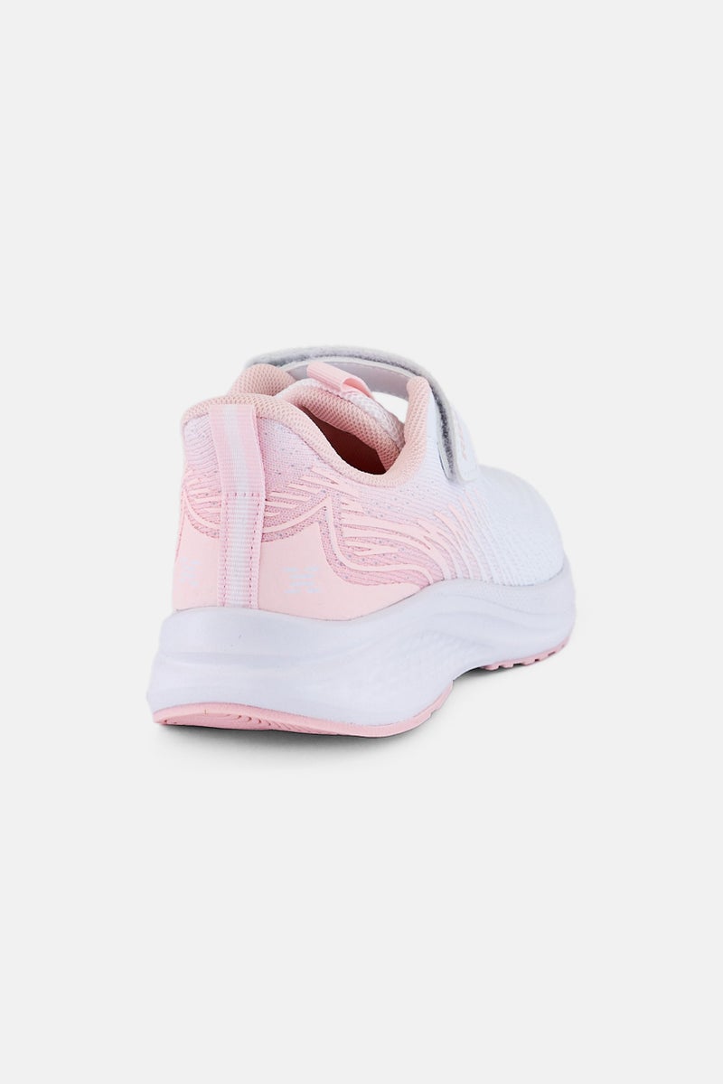 RBX Kids Girl Velcro Closure Outdoor Shoes, White - Image 2