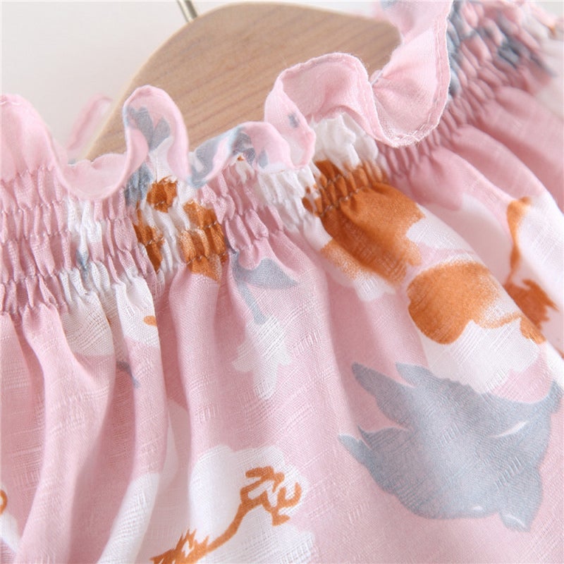 Kids Summer Dress: Soft Breathable Fabric - Non-toxic Wear-resistant Kids Outfit for Toddler Summer Daily Wear - Image 3