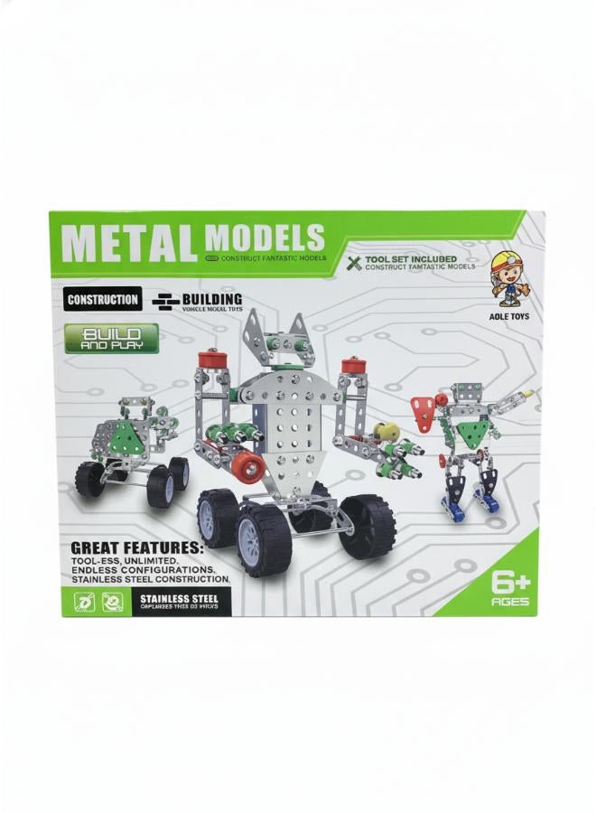 Aole Toys Metal Models Building Vehicle Model Toys - Image 1