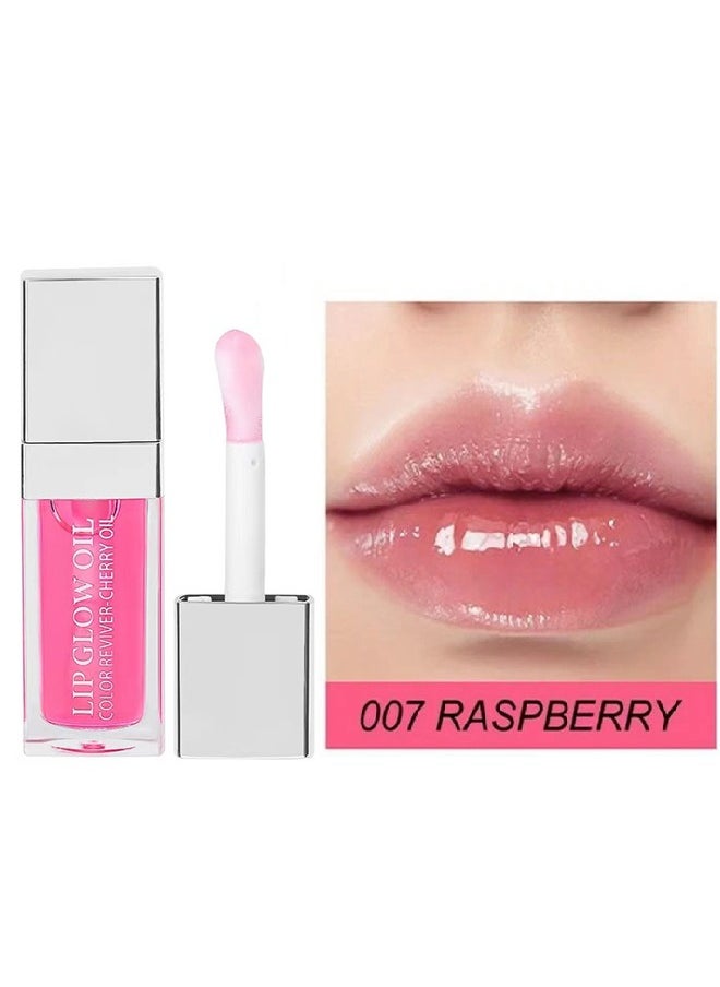 Julystar Lip Glow Oil,2 In 1 Double Effect Lip Glow Oil, Keeps Your Lips Moisturized, Locks In Moisture, And Maintains a Lasting Charm, Especially Suitable For Beginners#007  - Image 1