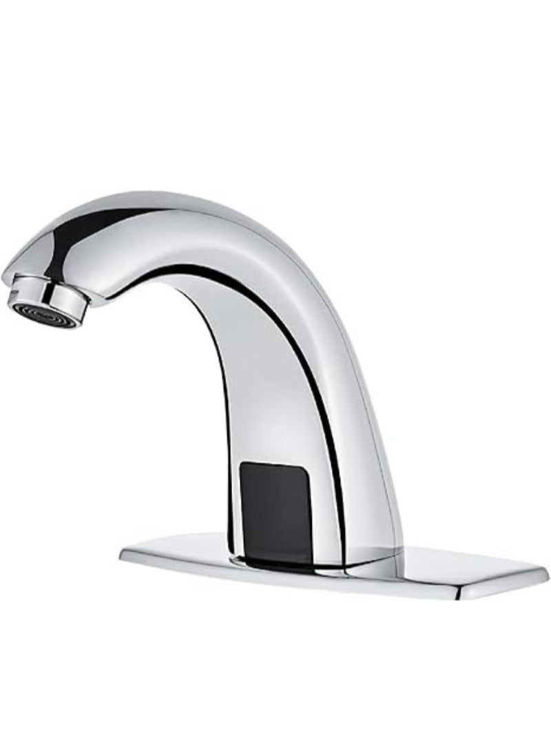 Touchless | Bathroom Sink Faucet |  Automatic Motion Sensor Faucet | Battery Opertated for Commercial Lavatory Chrome - Image 1