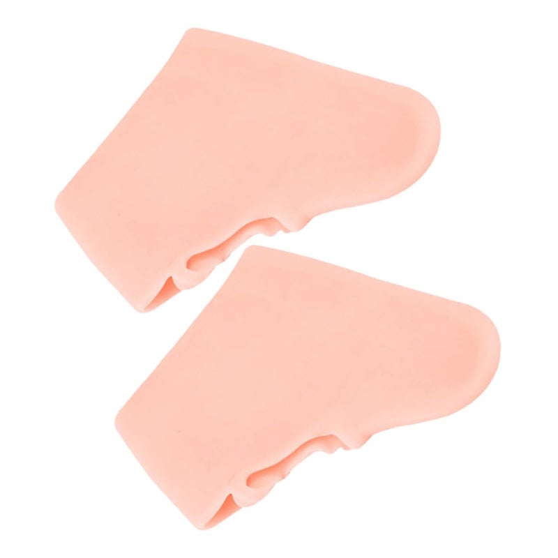 VICASKY Big Toe Brace Bunion Splint for Women Toe Separators with Soft Cushion Flexible Bunion Pad for Foot Care Nude Color 1 Pair - Image 1
