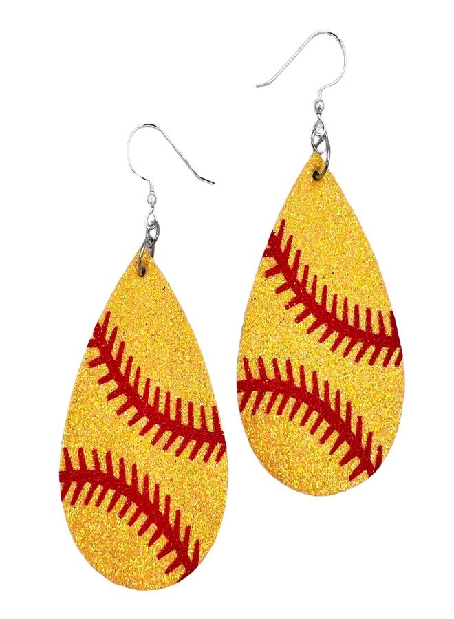 Mall of Style Softball Earrings for Women - Mom Essentials Must Have Jewelry (Softball) - Image 1