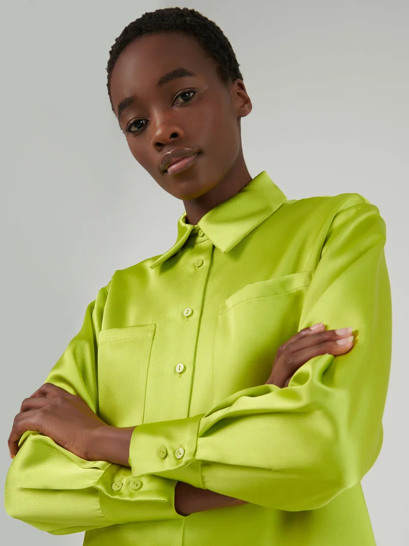 leem Long Sleeve Maxi Shirt