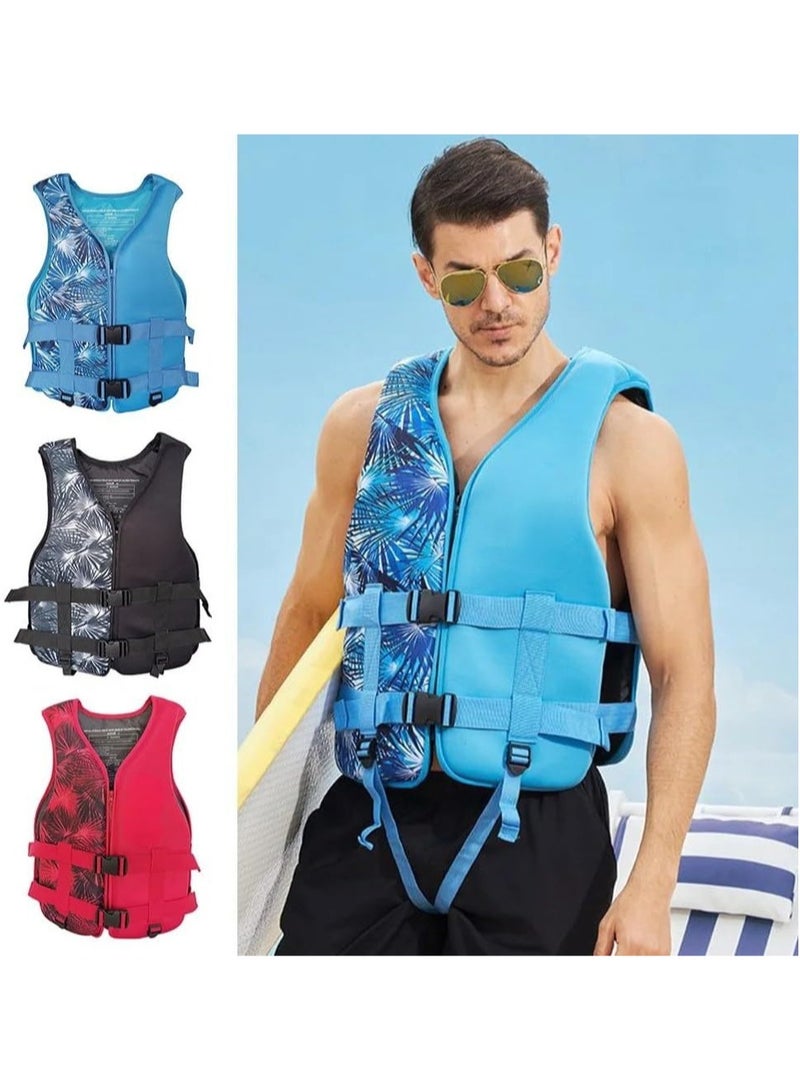 ريبنيو سترة سباحة احدث موديل سترات السلامة مقاس XL (أزرق) - Image 5