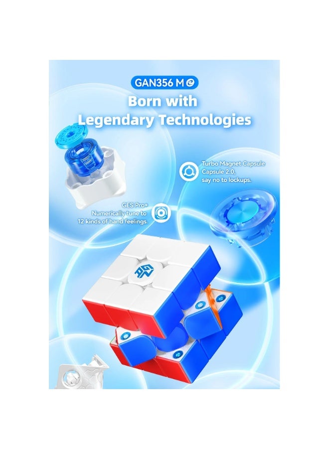 GANCUBE 356 M E V2 Magnetic 3x3 Speedcube Matte - Image 3
