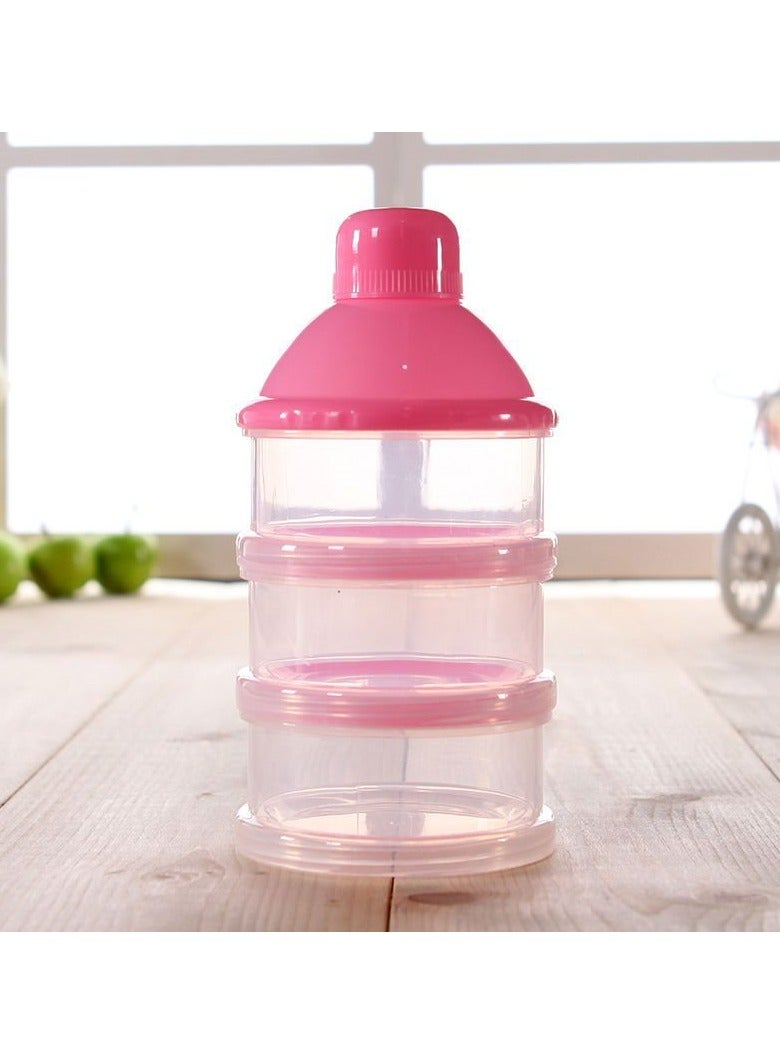 LOULUEN علبة حليب أطفال ثلاث طبقات