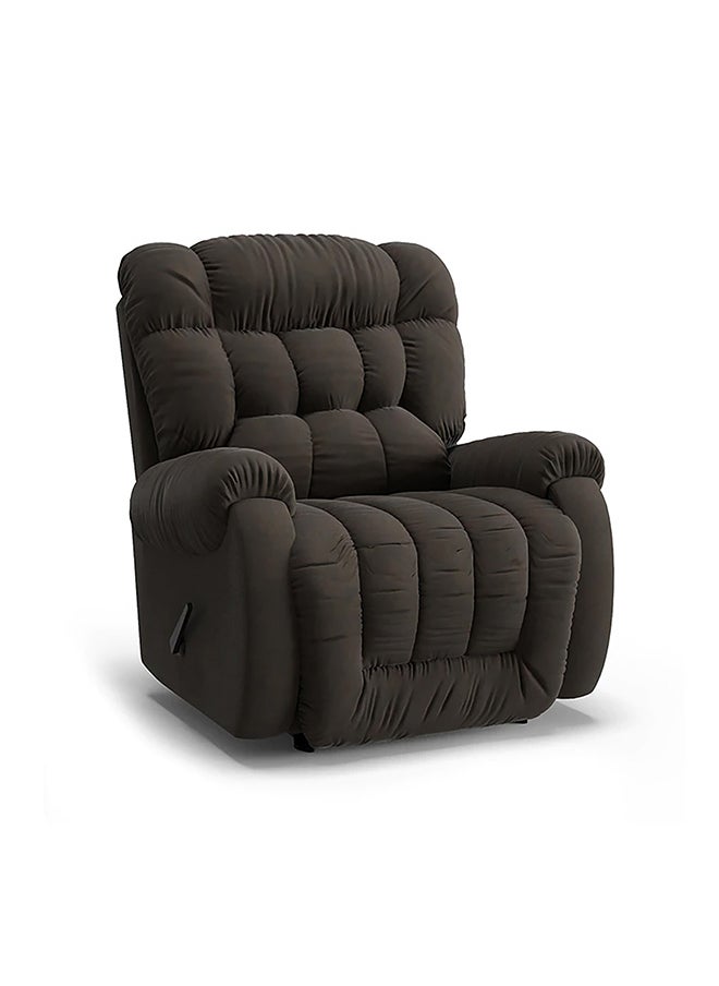 BACK COMFORT Rock Best Recliner Chair – Comfortable Fixed Design, 1-Year Warranty – Grey Color 