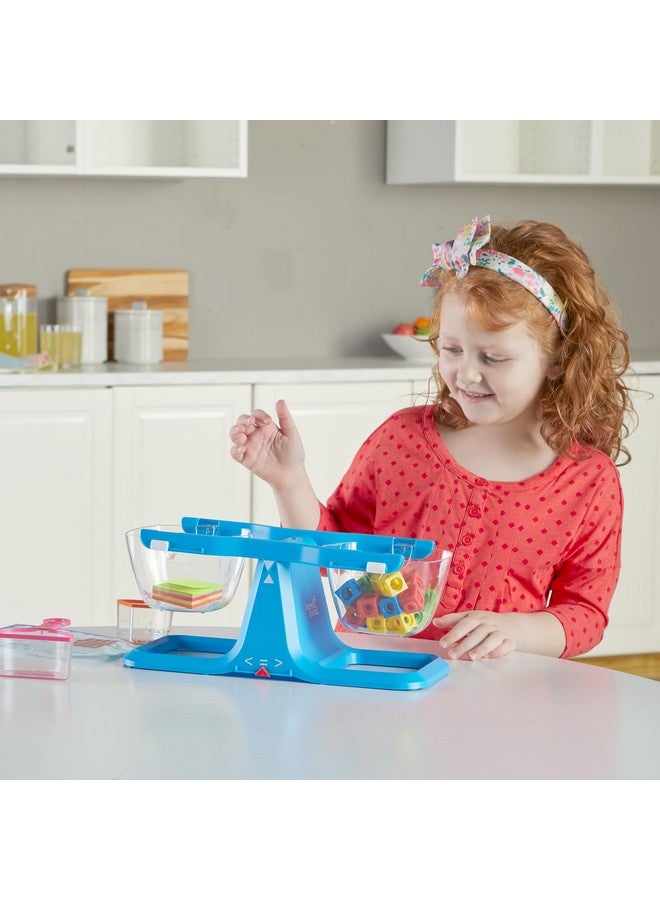 hand2mind Let'S Learn To Measure Activity Set Kids Measuring Cups Bucket Balance Mathlink Cubes And Activity Cards Set Teacher Supplies Classroom Supplies Preschool Learning Toddler Learning - Image 4
