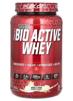 iSatori 100% Bio Active Whey Vanilla Swirl  1.9 lbs (864 g) 