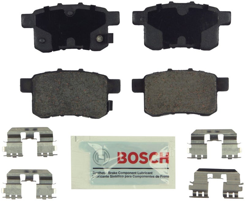 BOSCH BE1336H Blue Ceramic Disc Brake Pad Set With Hardware - Compatible With Select Acura TSX; Honda Accord; REAR - Image 2