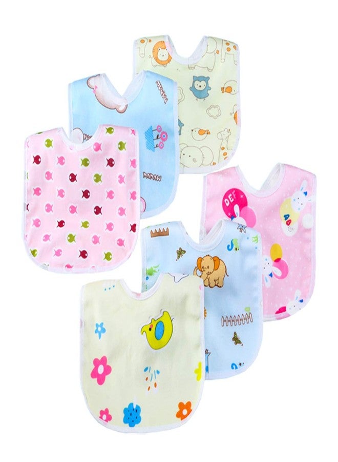 Uber World Baby Bibs | Waterproof | Quick Dry | 6 - Pack - Image 1