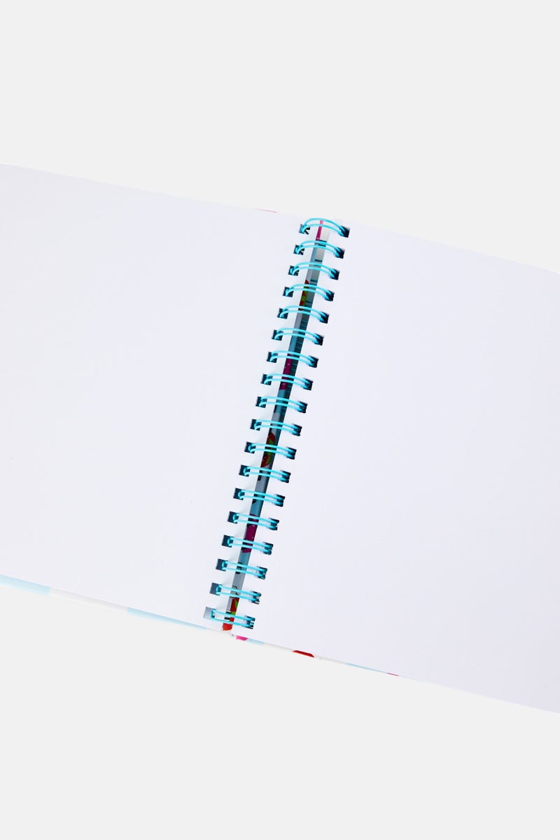 Paperbuzz Sketchbook with Perforated Pages And 5 Dual Tip Markers, Multicolor - Image 3