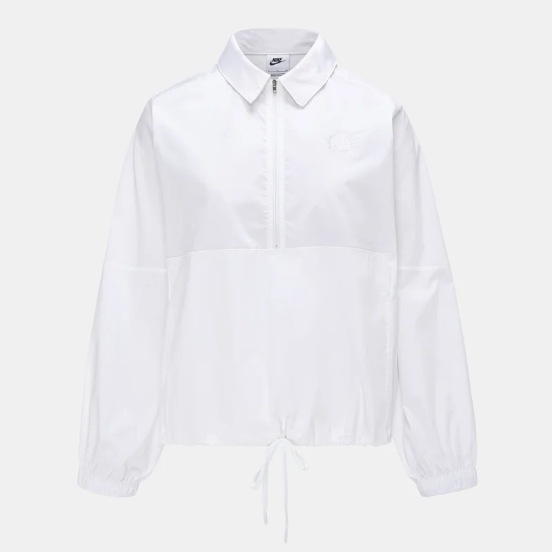 Women's Sportswear Poplin 1/2-Zip Jacket