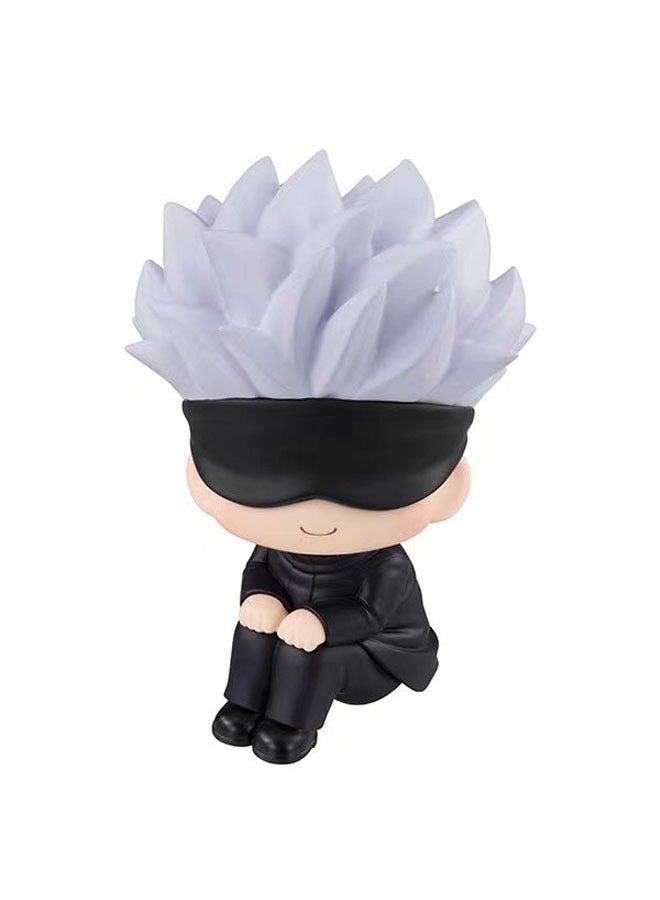 general Jujutsu Battle Series Gojo Satoru model ornaments, Knotweed Yuji PVC model toy decoration collection gift 10cm - Image 5