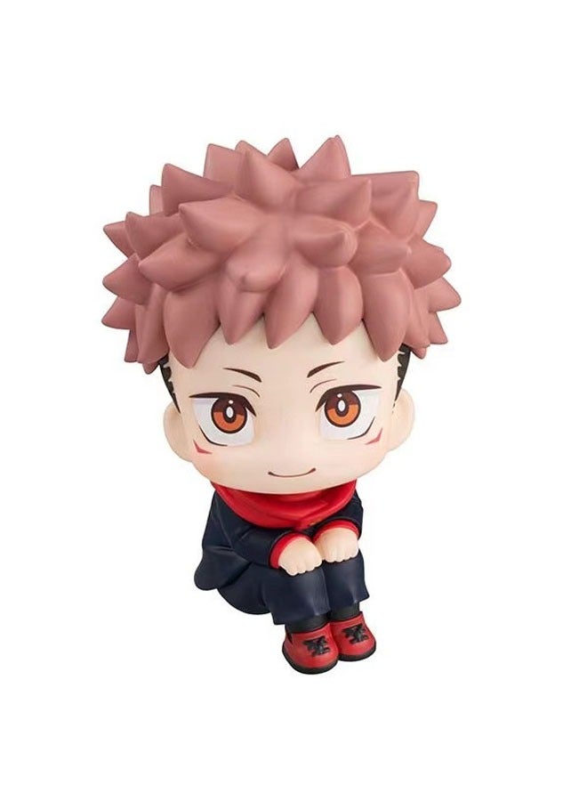 general Jujutsu Battle Series Gojo Satoru model ornaments, Knotweed Yuji PVC model toy decoration collection gift 10cm - Image 4